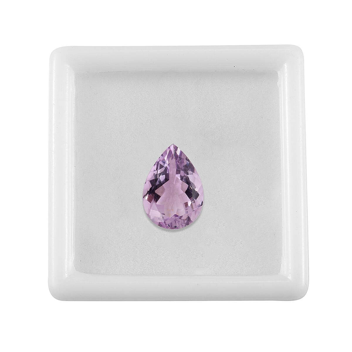 4.22 Ct. Pink Amethyst Loose Gemstone in Pear Shape 8070576 3