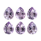 Pink Amethyst Pear 5x4 mm