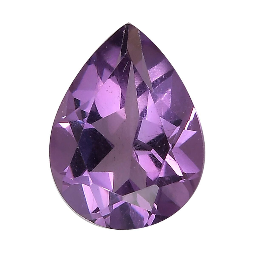 Pink Amethyst Pear Shape Gemstone 0.88 Ct
