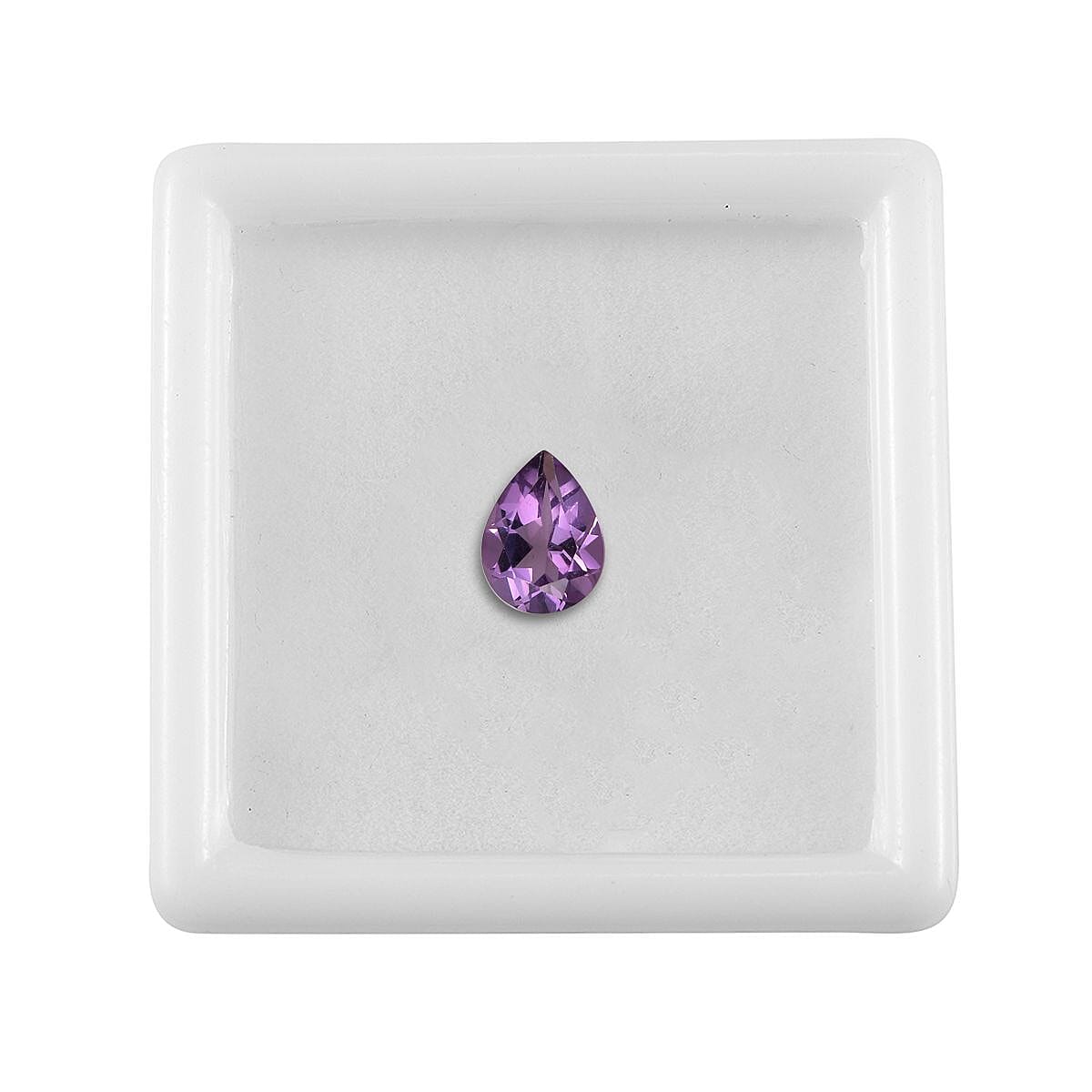 A Pink Amethyst Loose Gemstone in Pear Shape (8x6mm) 0.88 ct. 8024929 3