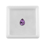 Pink Amethyst Pear Shape Gemstone 0.88 Ct
