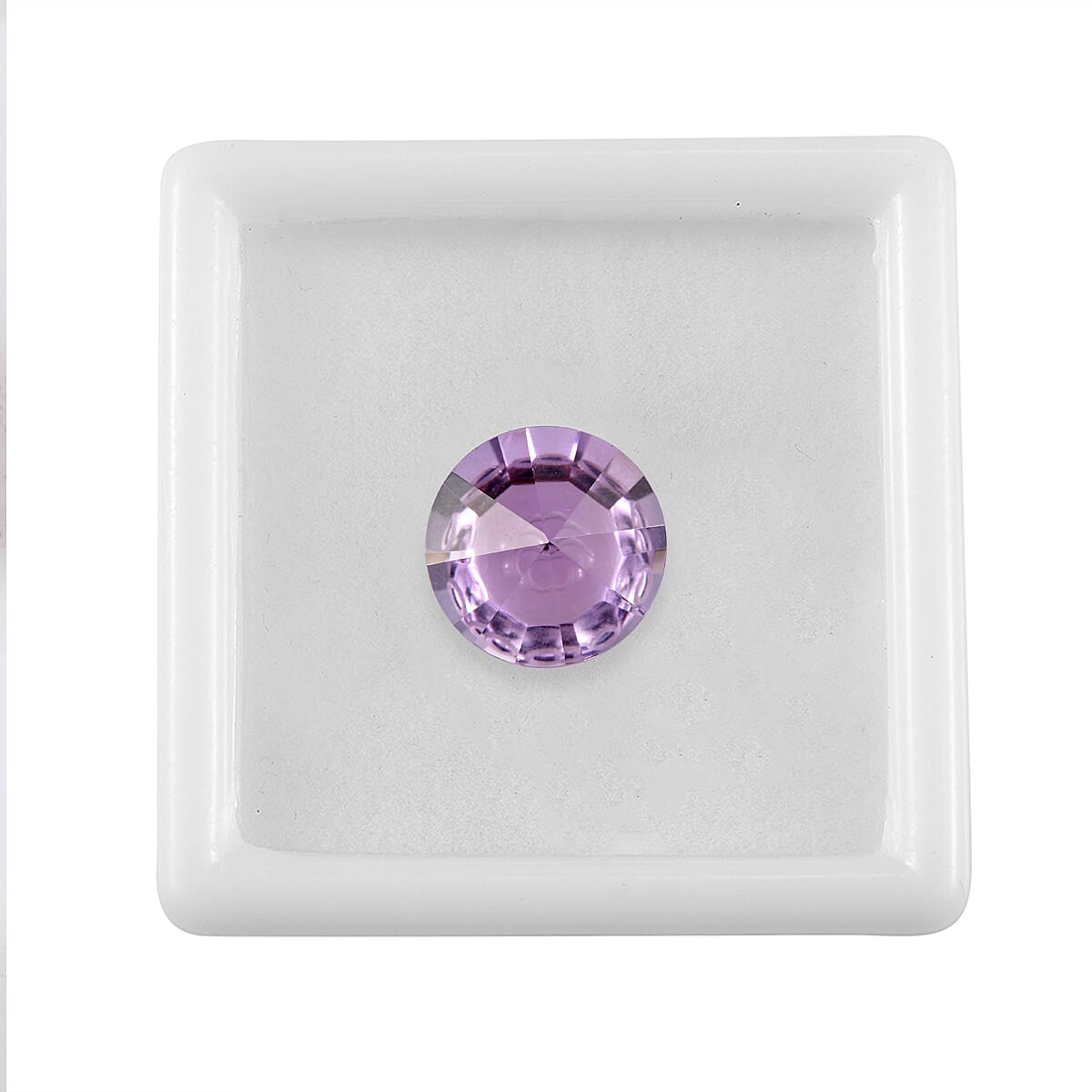 Pink Amethyst Round 12 mm Gemstone, 6.25 Ct 8505148 4