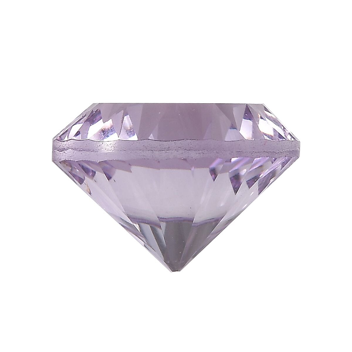 Pink Amethyst Loose Gemstone in Round Shape (12mm) 7851452 2