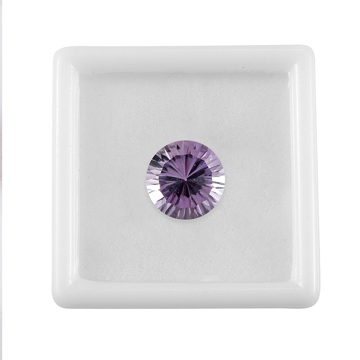 Pink Amethyst Loose Gemstone in Round Shape (12mm) 7851452 3