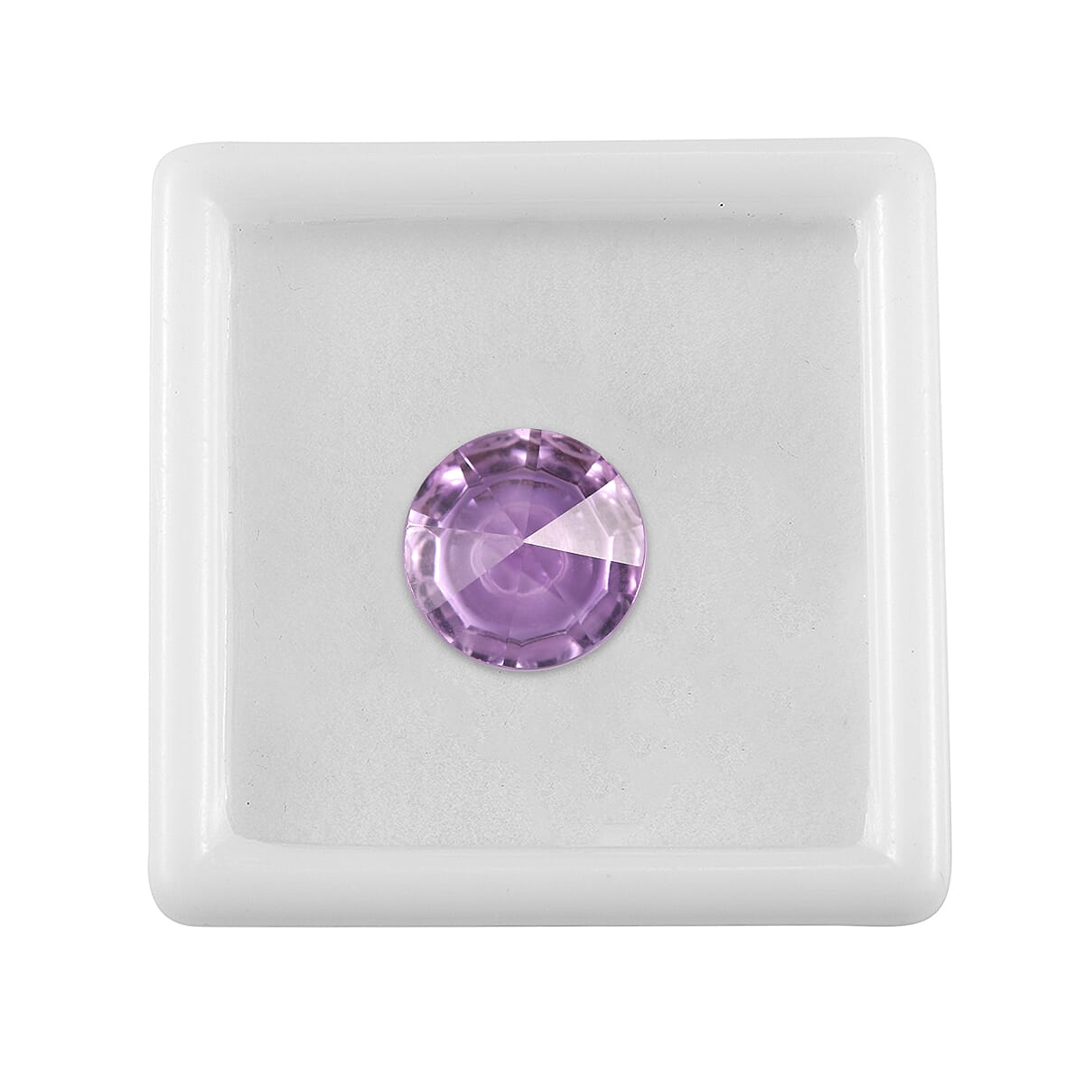 Pink Amethyst Loose Gemstone in Round Shape 5.71 Ct. 8070579 3