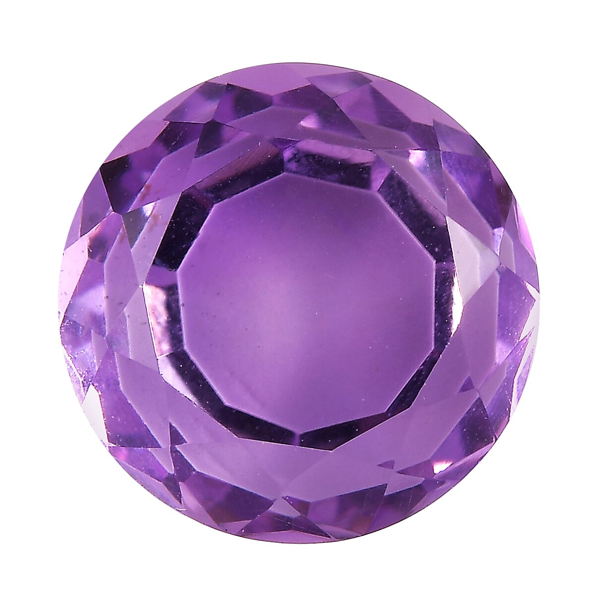 Pink Amethyst Loose Gemstone in Round Shape 6.77 Ct. 8070580 0