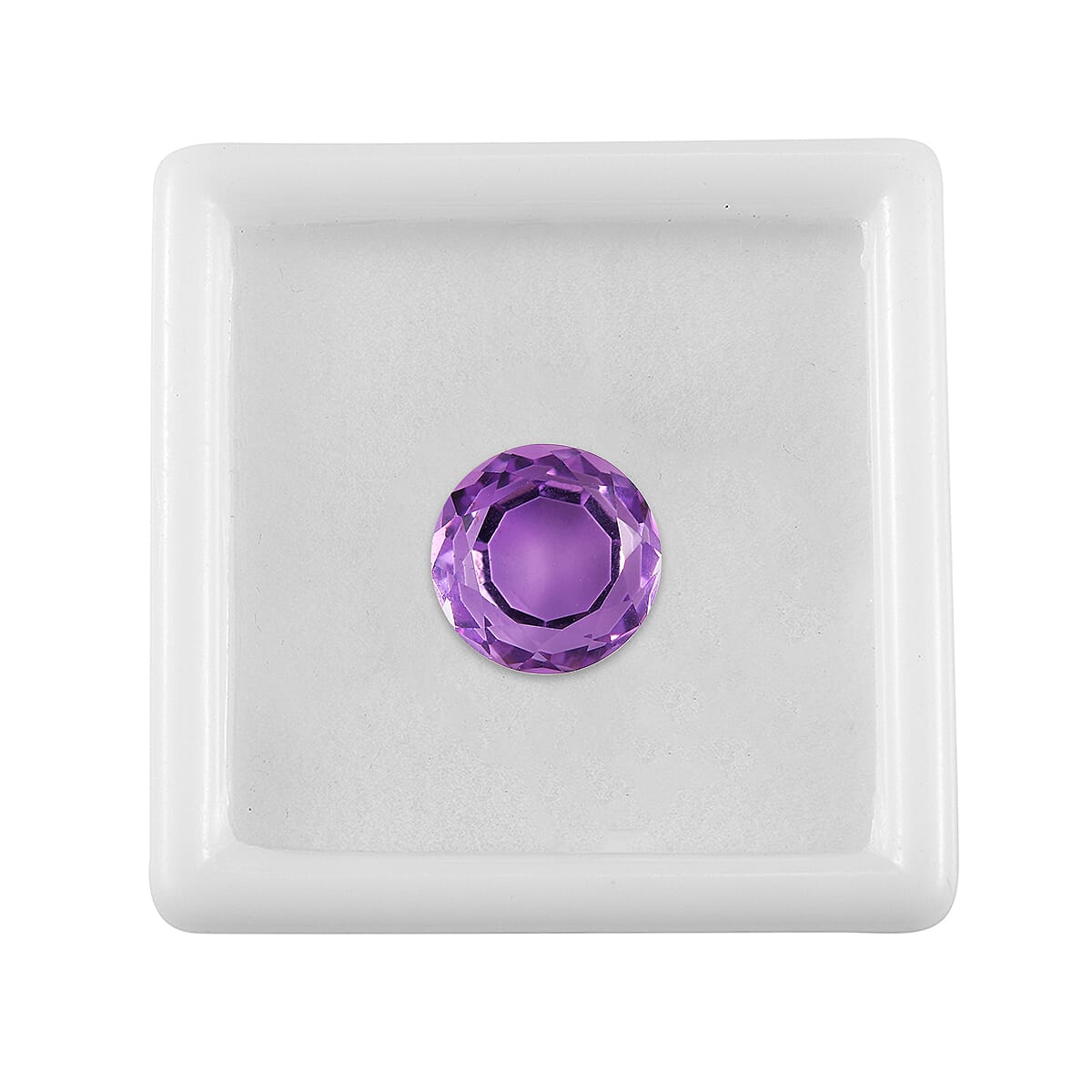 Pink Amethyst Loose Gemstone in Round Shape 6.77 Ct. 8070580 3