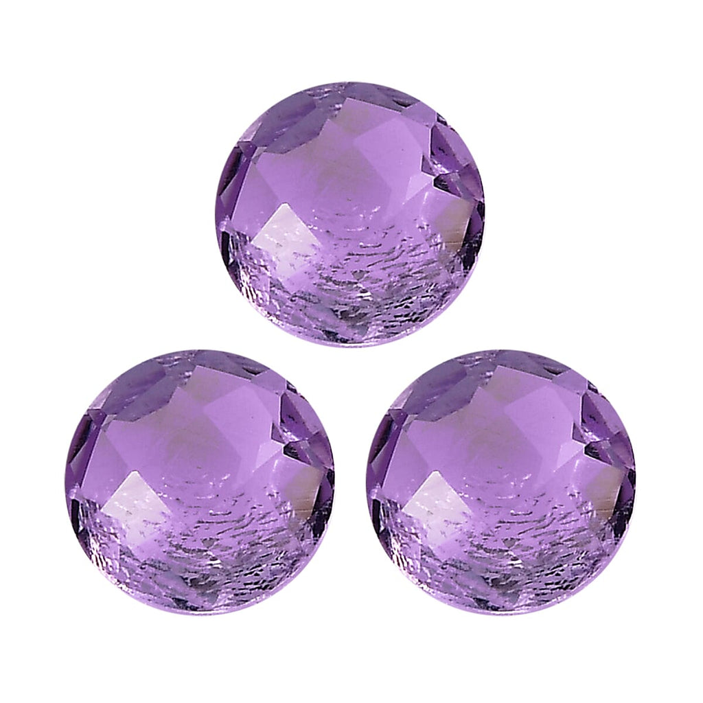 Pink Amethyst Round Shape Gemstone 1.27 Ct.