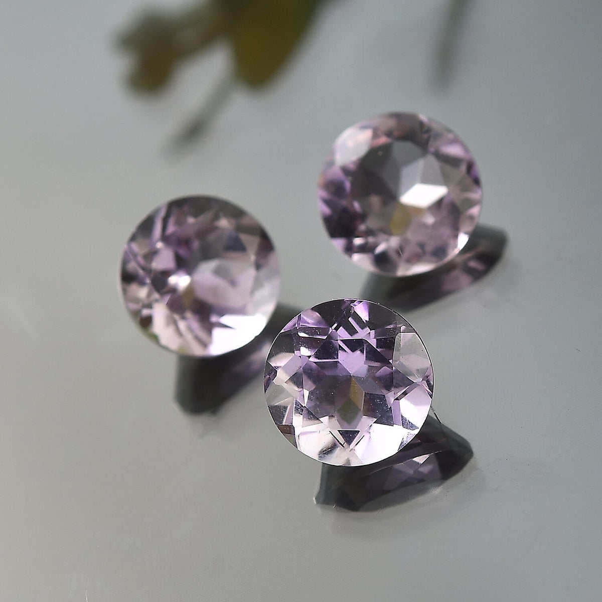 3.25 Ct. Set of 3 Pink Amethyst Loose Gemstones in Round Shape 8072262 1