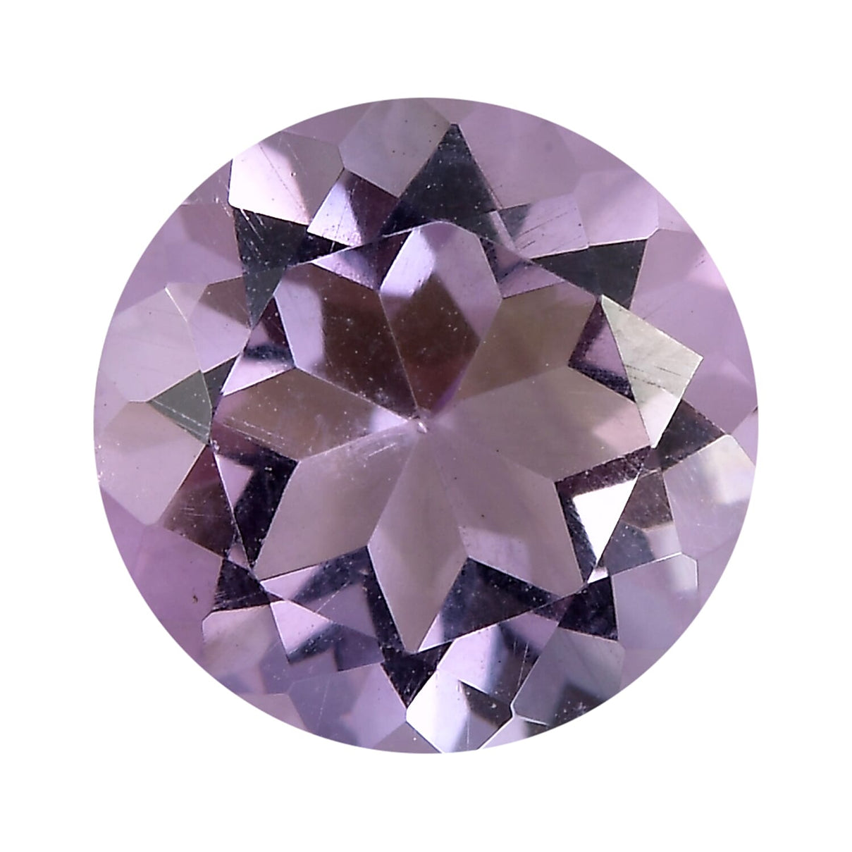Pink Amethyst Round 8 mm Gemstone, 1.86 Ct 8499360 0