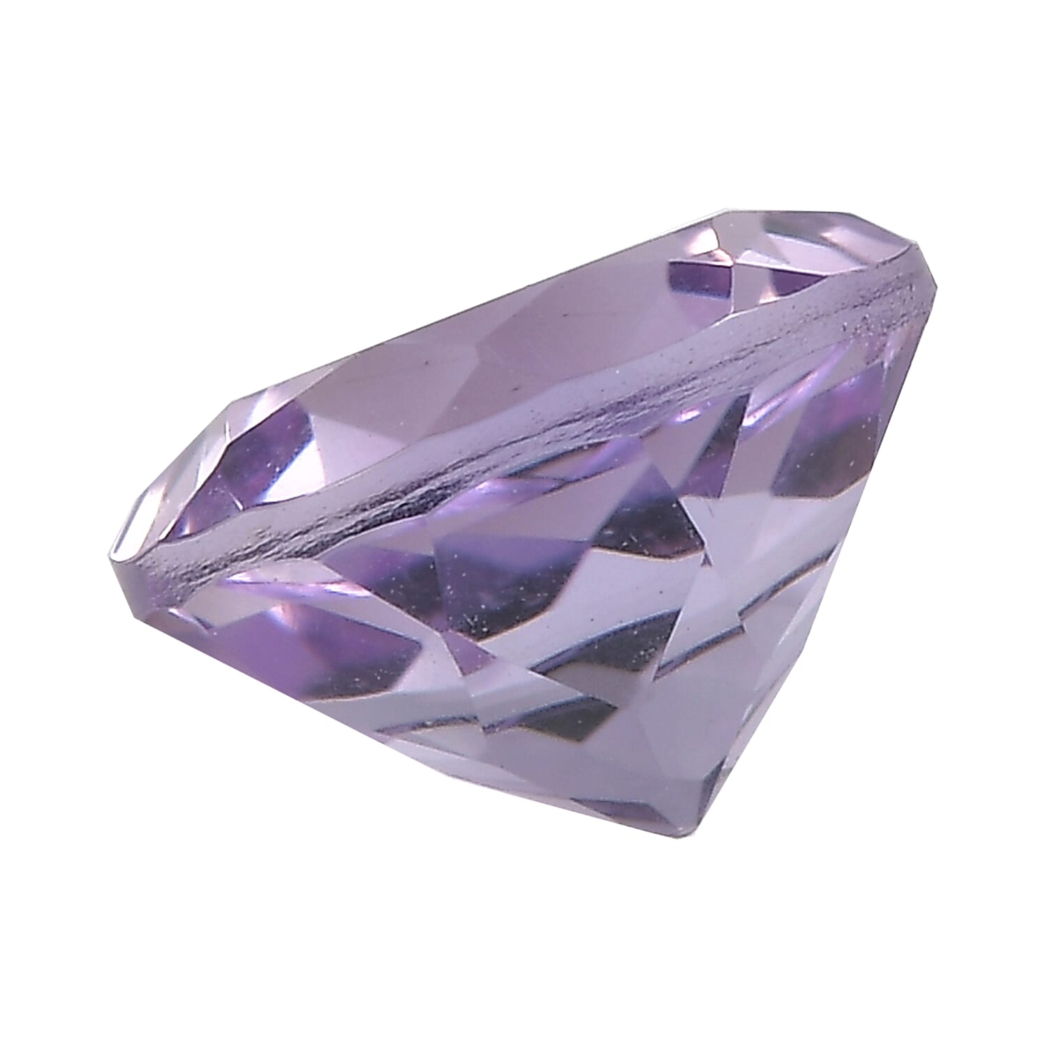 Pink Amethyst Round 8 mm Gemstone, 1.86 Ct 8499360 1