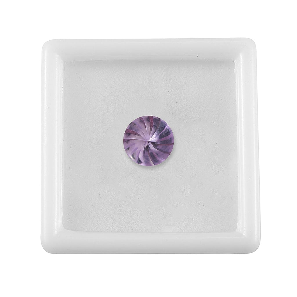 Pink Amethyst Round Shape Gemstone 2.14 Ct.