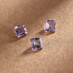 Pink Amethyst Square Gemstone 0.83 Ct.