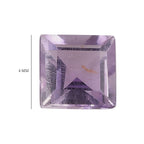 Pink Amethyst Square Gemstone 0.83 Ct.