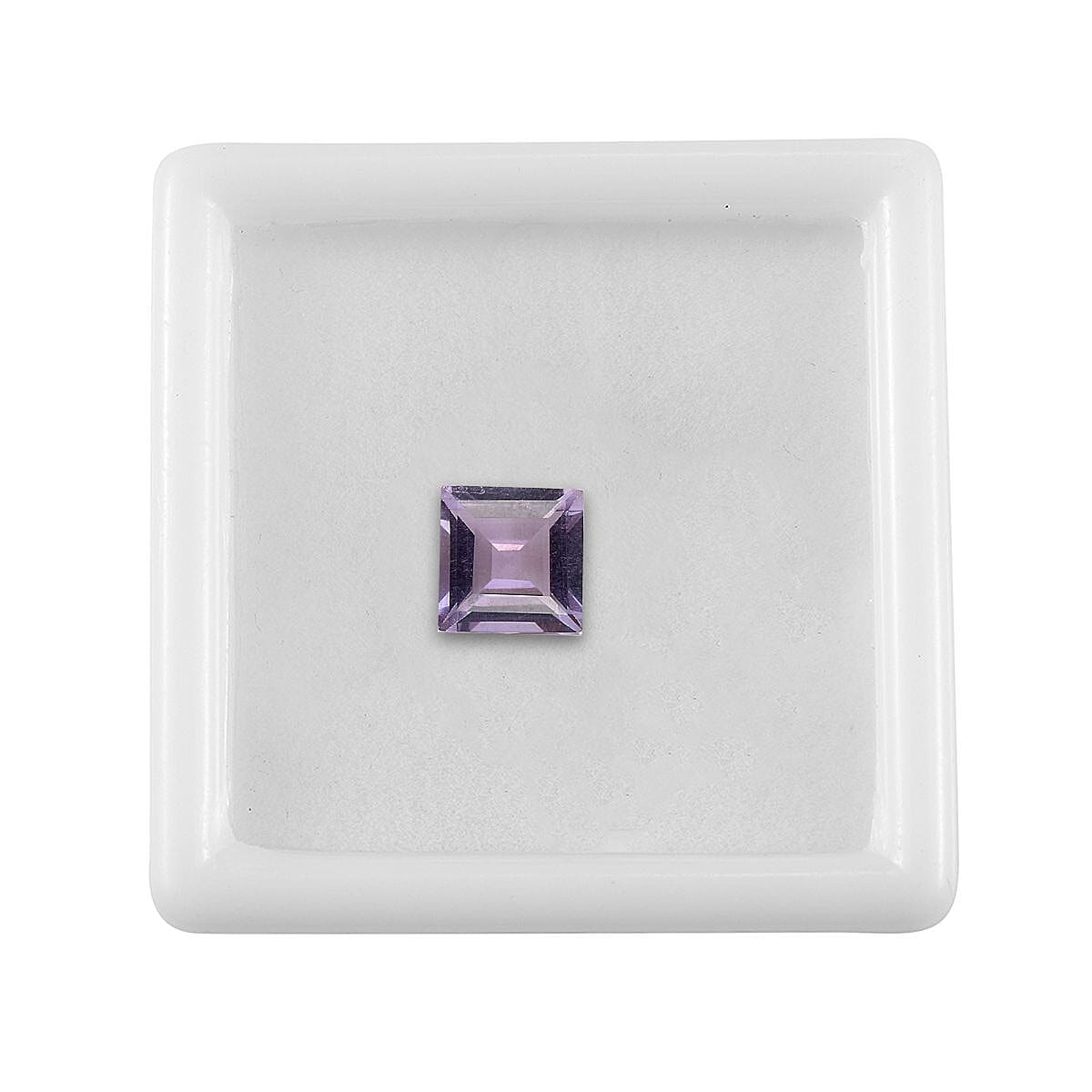 A Pink Amethyst Loose Gemstone in Square Shape (7mm) 1.34 ct. 8024936 2