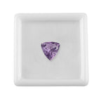 Pink Amethyst Trillion 10 mm Gemstone, 3.12 Ct