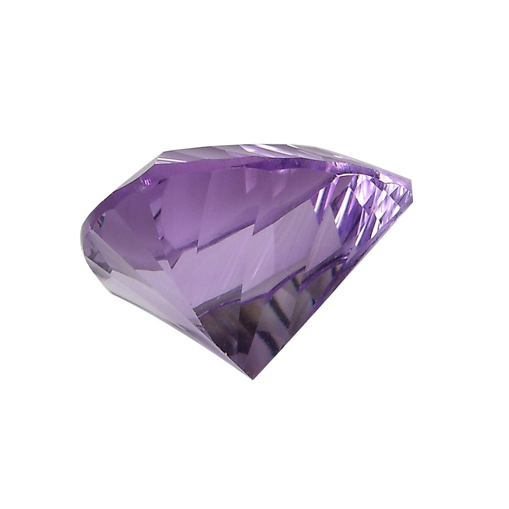 Pink Amethyst Trillion Gemstone 3.82 Ct