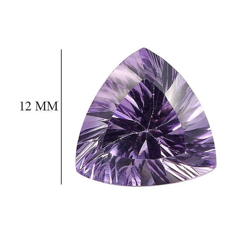 AA Pink Amethyst Loose Gemstone in Trillion Shape (12mm) 3.82 ct. 8024937 4