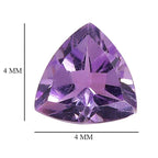 Pink Amethyst Trillion Gemstone 0.52 Ct.