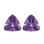Pink Amethyst Trillion Gemstones 1.96 Ct