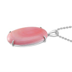 Biggest Deal - Queen Conch Shell (OV 30x22) Pendant with Chain (Size 18) in Rhodium Overlay Sterling Silver 35.00 Ct.