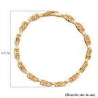 Close Out Deal - Pink Cubic Zirconia Bracelet (Size - 7.25)
