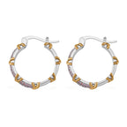 Pink Cubic Zirconia Criss Cross Earring with Clasp 5.00 Ct.