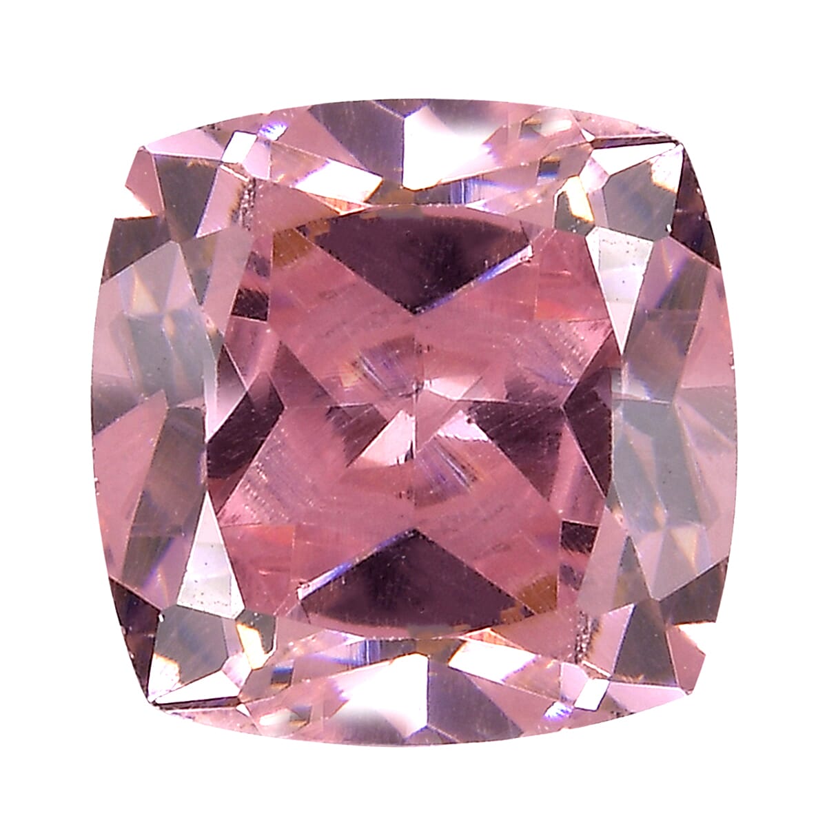 1.9 Ct. Pink Cubic Zirconia Loose Gemstone in Cushion Shape (6x6 mm) 8068477 0