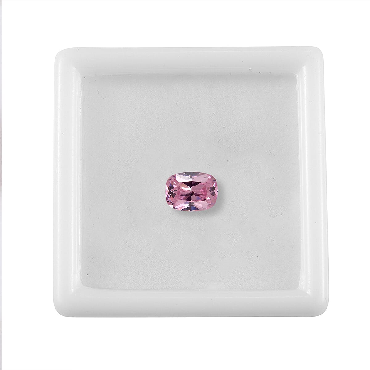 2.36 Ct. Pink Cubic Zirconia Loose Gemstone in Cushion Shape (8x6 mm) 8068481 3