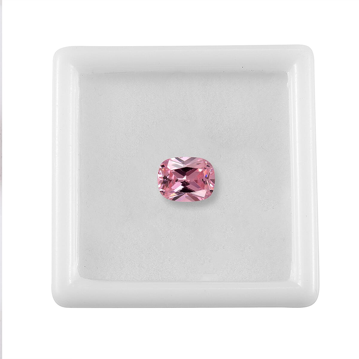 3.45 Ct. Pink Cubic Zirconia Loose Gemstone in Cushion Shape (9x7 mm) 8068482 3