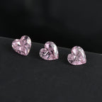 Pink Cubic Zirconia Heart Shape Gemstone 2.34 Ct. - 5 mm