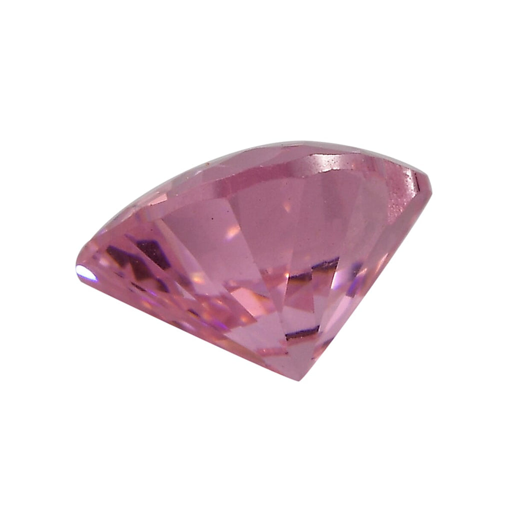 Pink Cubic Zirconia Heart Shape Gemstone 2.02 Ct. - 7 mm