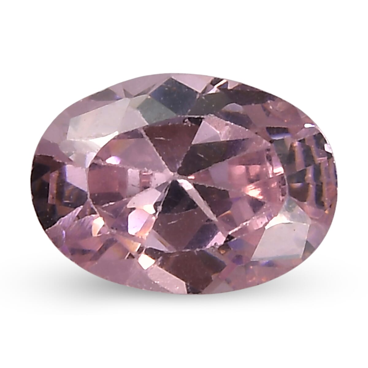 Pink Cubic Zirconia Oval Cut Cut 7X5 mm Gemstone, 1.15 Ct 8511544 0
