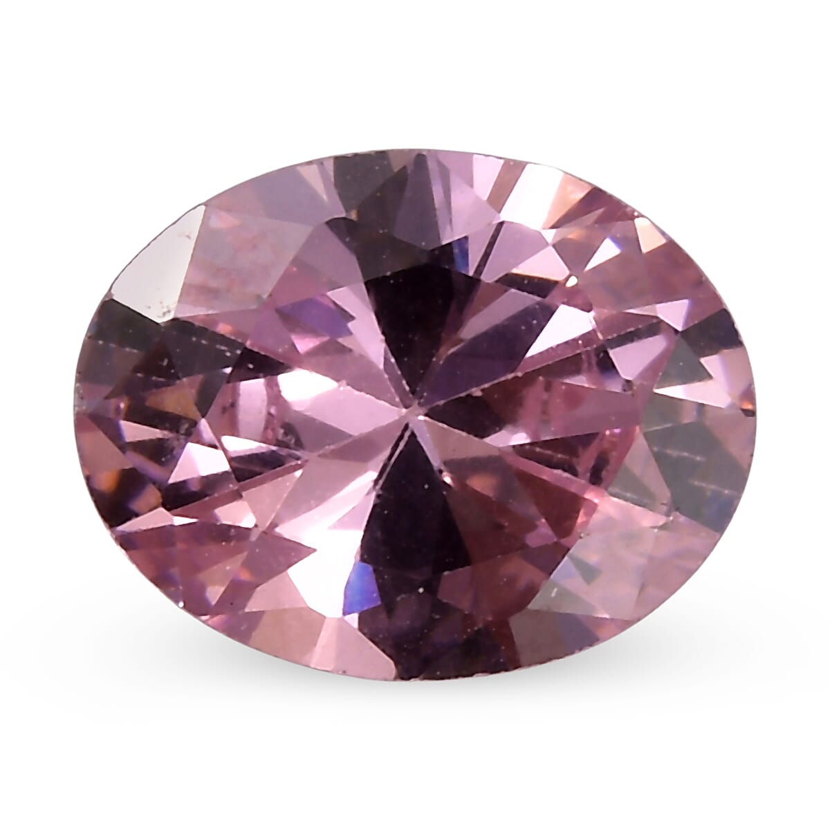 Pink Cubic Zirconia Oval Cut Cut 9X7 mm Gemstone, 2.60 Ct 8511545 0