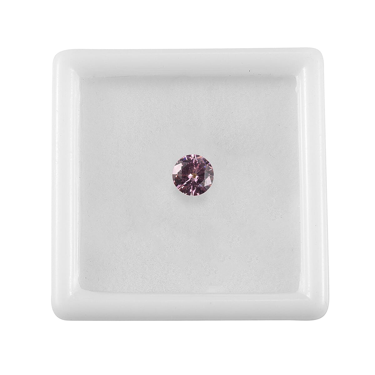 Pink Cubic Zirconia Round 6 mm Gemstone, 1.44 Ct 8511547 4