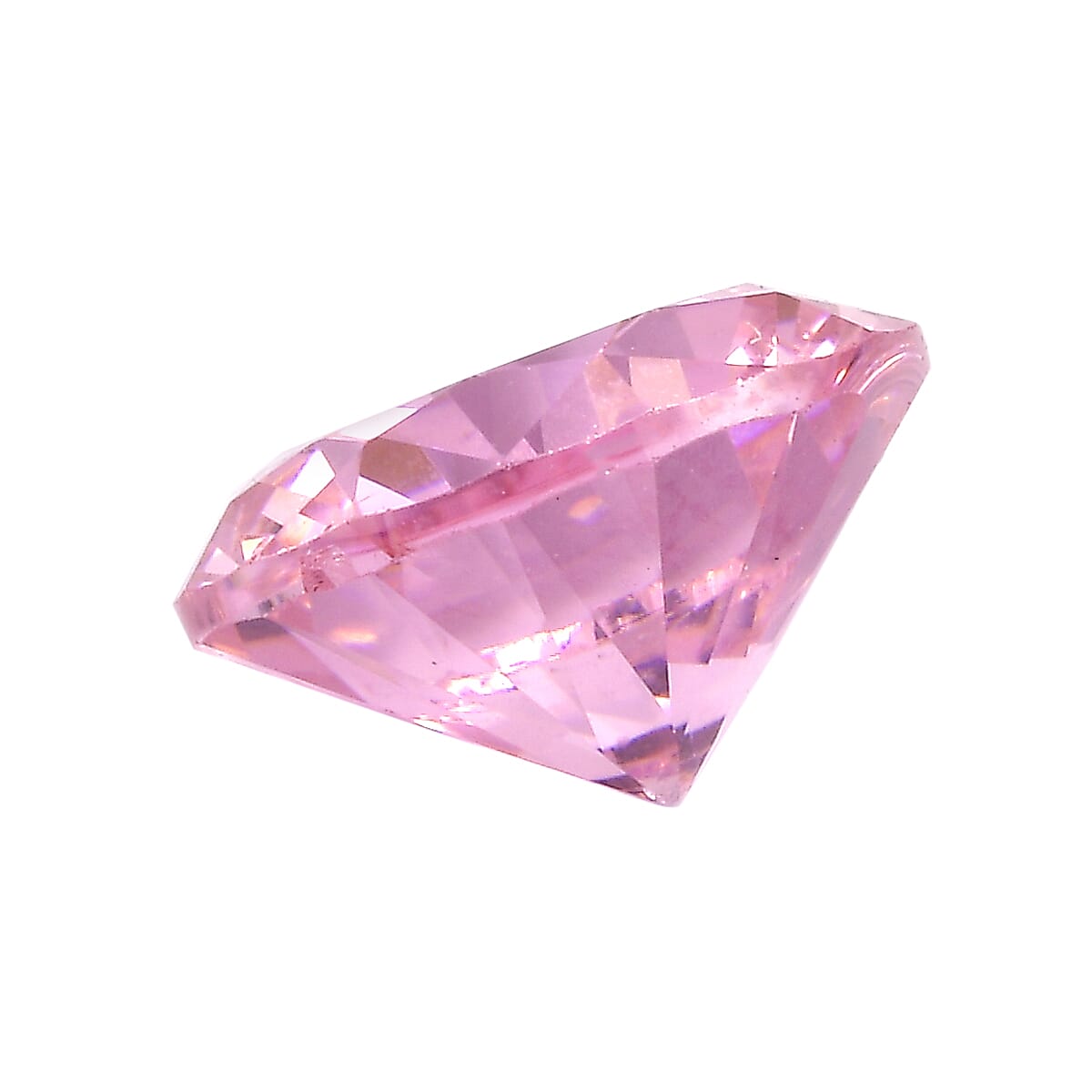 Pink Cubic Zirconia Loose Gemstone in Round Shape 3.41 Ct. (8 mm) 8068496 2