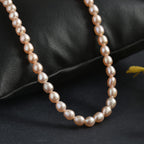 Premium Fresh Water Pearl Necklace (Size - 20-2 Ext) in 18K Vermeil Yellow Gold Plated Sterling Silver
