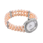 GENOA TIME V2 Miyota 2035 Japan Movt Pink Freshwater Pearl Strap