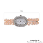 GENOA TIME V2 Miyota 2035 Japan Movt Pink Freshwater Pearl Strap