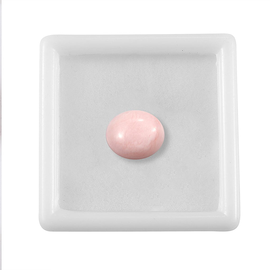 Pink Opal Oval Shape Gemstone 3.57 Ct. - 12x10 mm