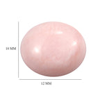 Pink Opal Oval Shape Gemstone 3.57 Ct. - 12x10 mm