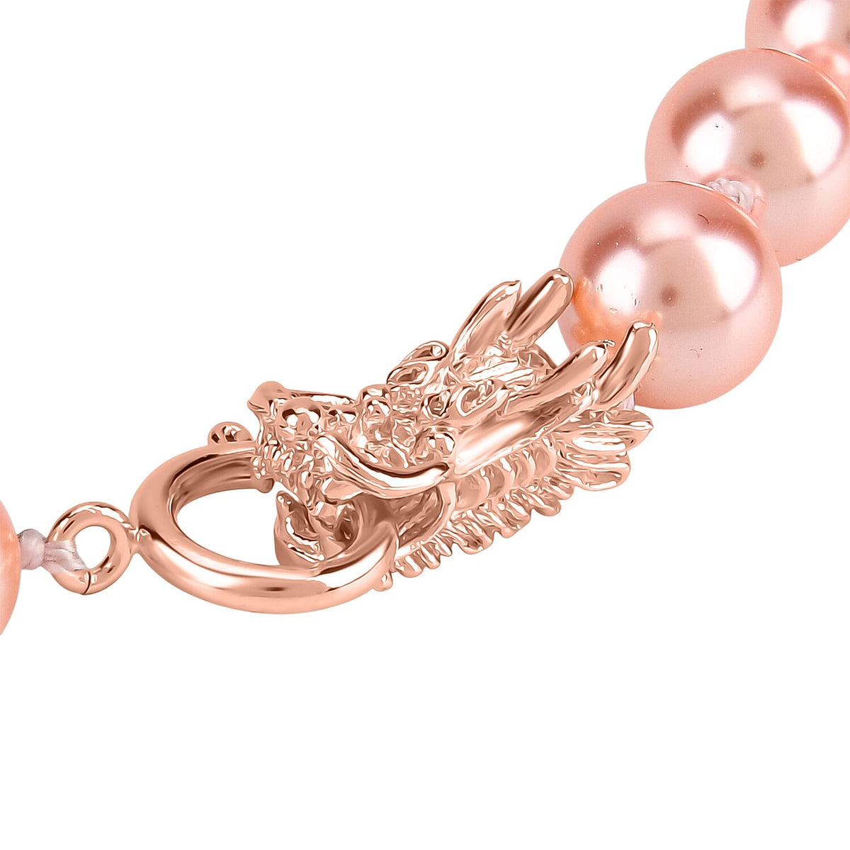 Pink Shell Pearl Beads Necklace (Size - 20) 350.00 Ct. V32514501 5
