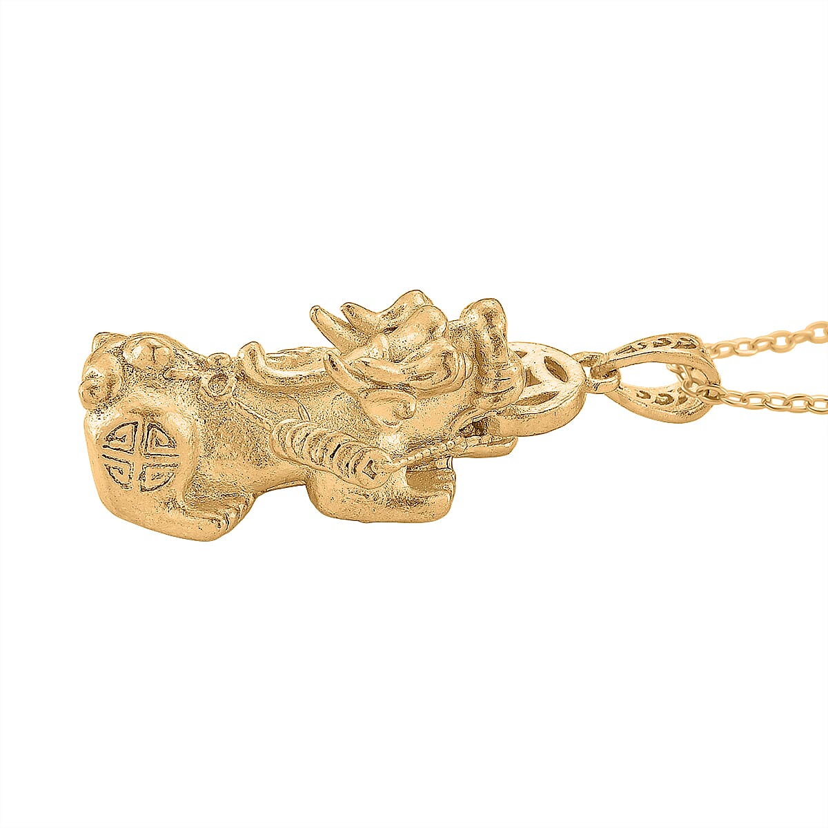 Pixiu Pendant with Chain (Size - 20+2 Inch Ext) 8335409 4