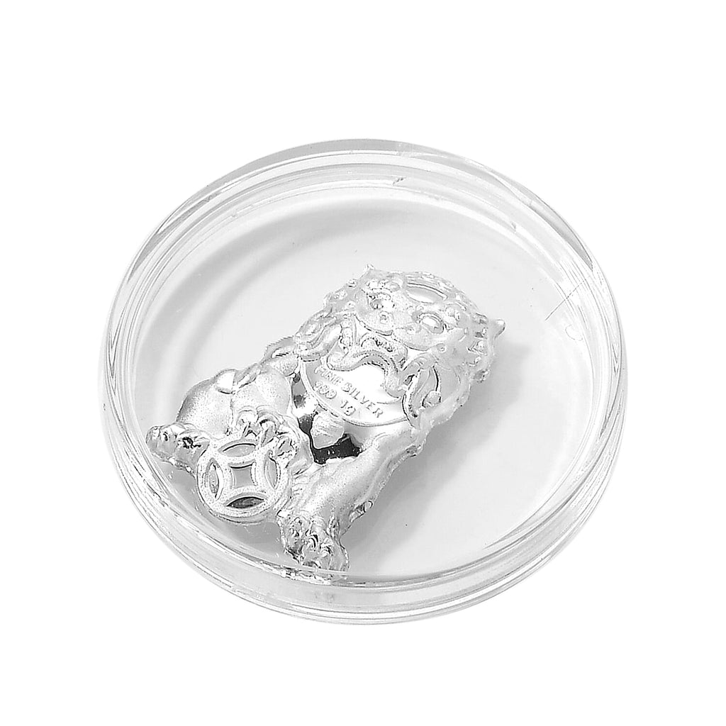 999 White Silver Bar Pixiu, 1 Gram