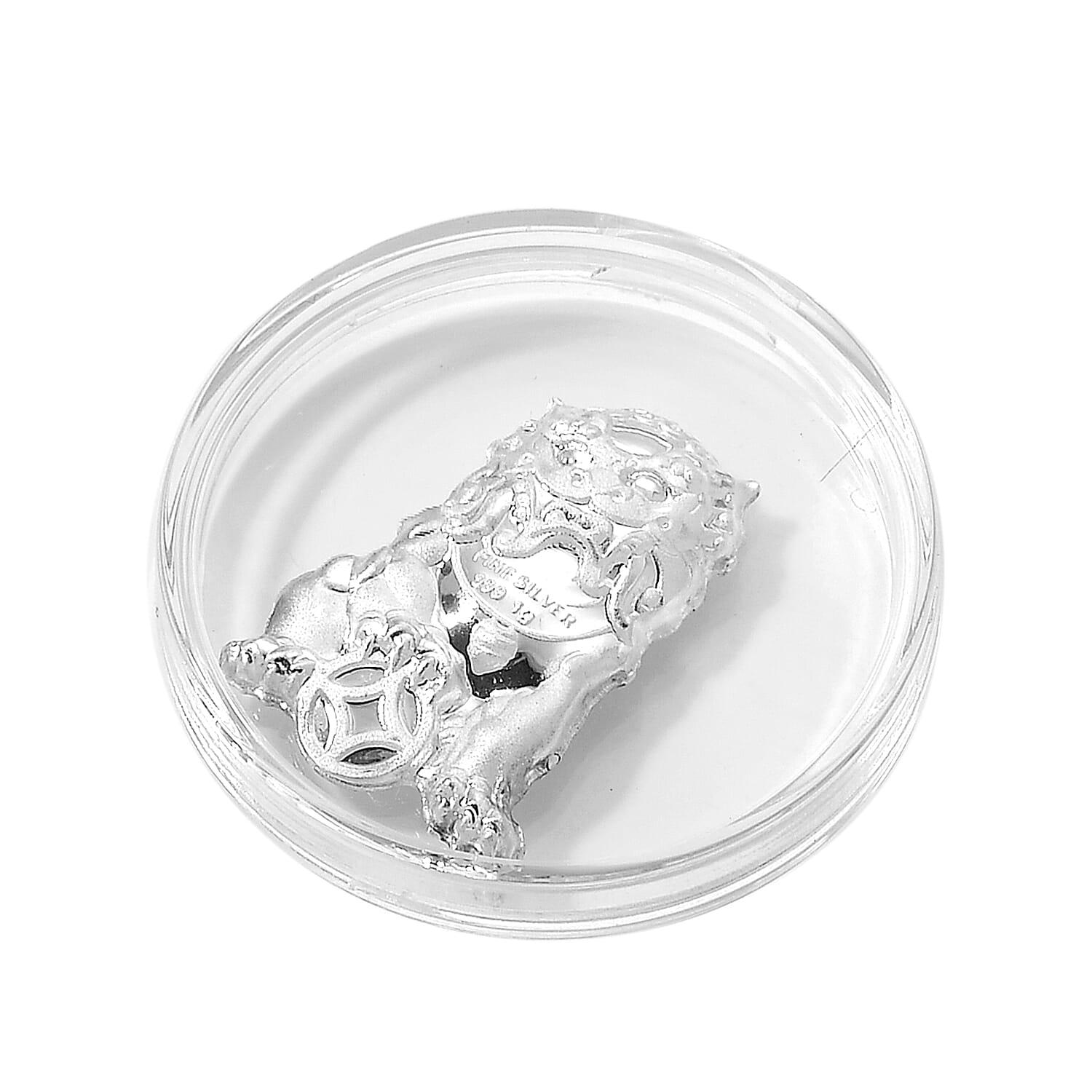 999 White Silver Bar Pixiu, 1 Gram 8212760 3