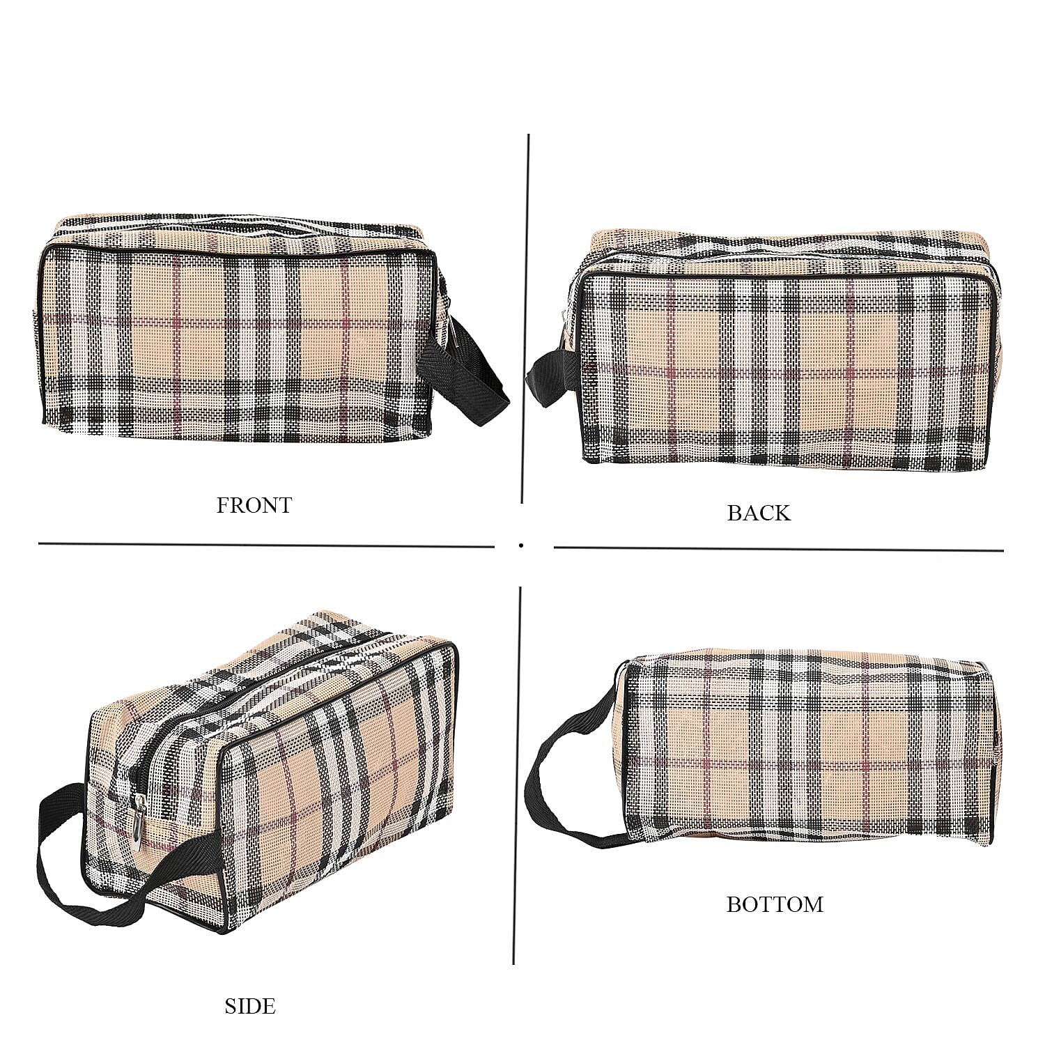 Set of 3pcs Check Travel Bag 7567207 3