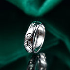 Yellow Gold Plated Sterling Silver Band Ring