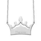 Platinum Overlay Sterling Silver Necklace (Size - 20) with Lobster Clasp