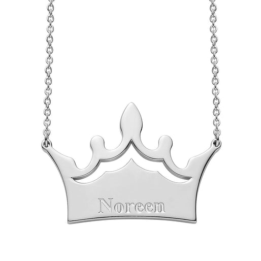 Platinum Overlay Sterling Silver Necklace (Size - 20) with Lobster Clasp