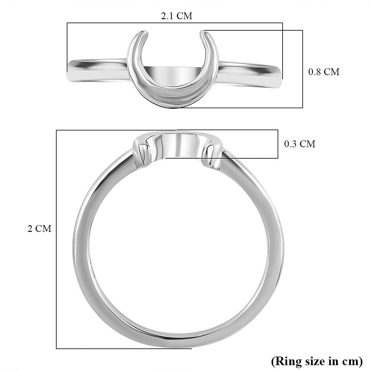 Platinum Overlay Sterling Silver Ring 7575038 5